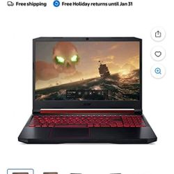 Acer Nitro 5 Gaming Laptop, 9th Gen Intel Core i5-9300H, NVIDIA GeForce GTX 1650, 15.6" FullHD IPS Display, 8GB DDR4, 256GB NVMe SSD, Wi-Fi 6, Backlit
