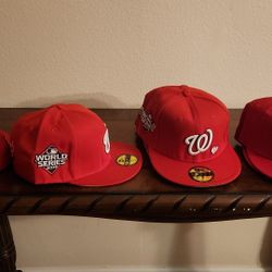 Washington Nationals FAN fitted Hat Cap 