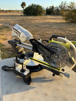 Ryobi Sliding Miter Saw-10 inch single bevel corded