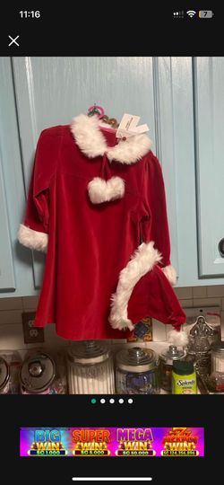 New Girls 4T Christmas Dress