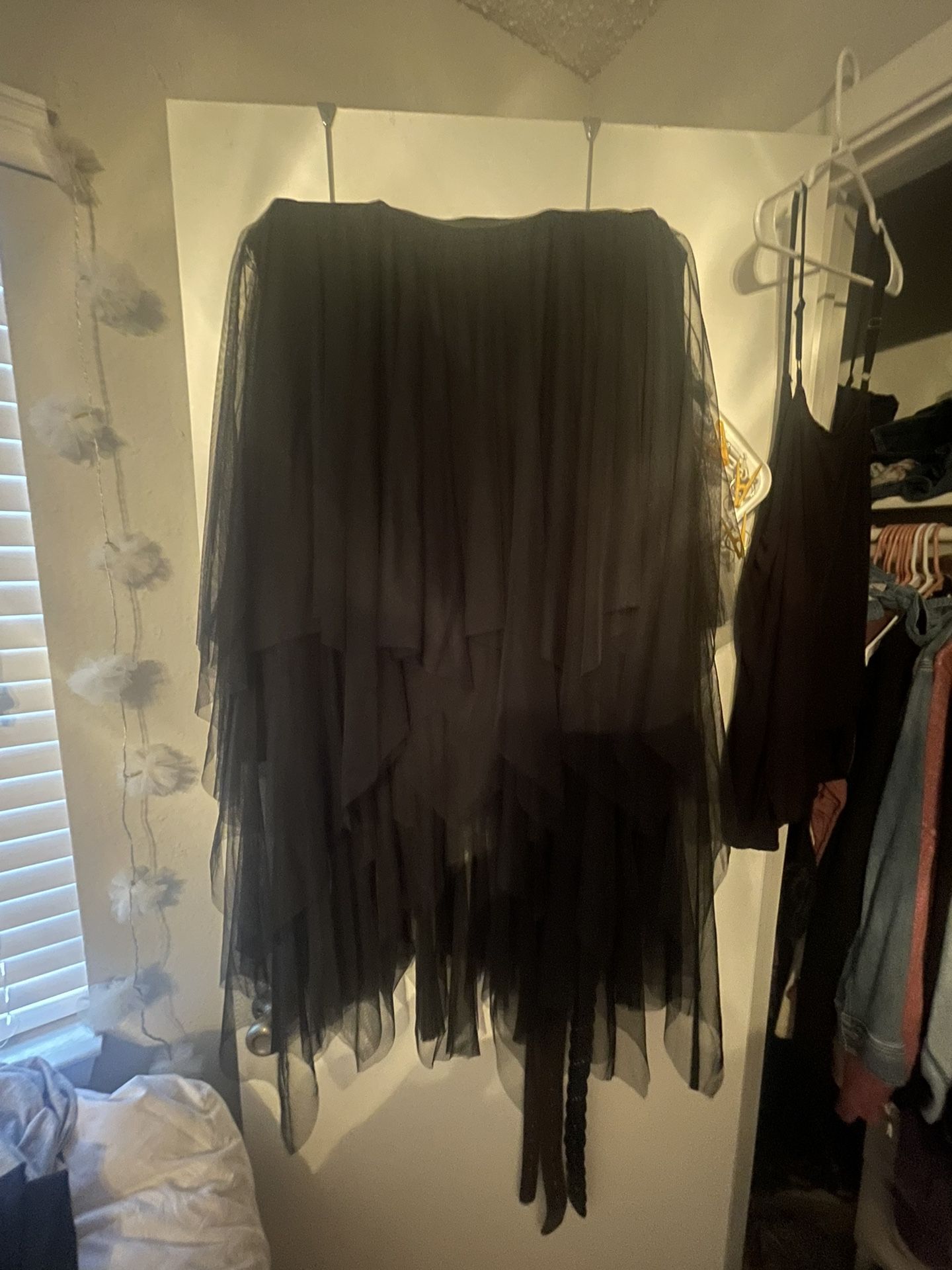  Black Tulle Skirt 