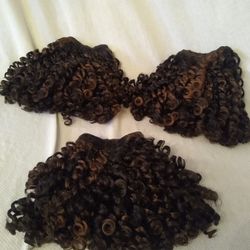 Bundle Of Three Pack Hair Extensions 