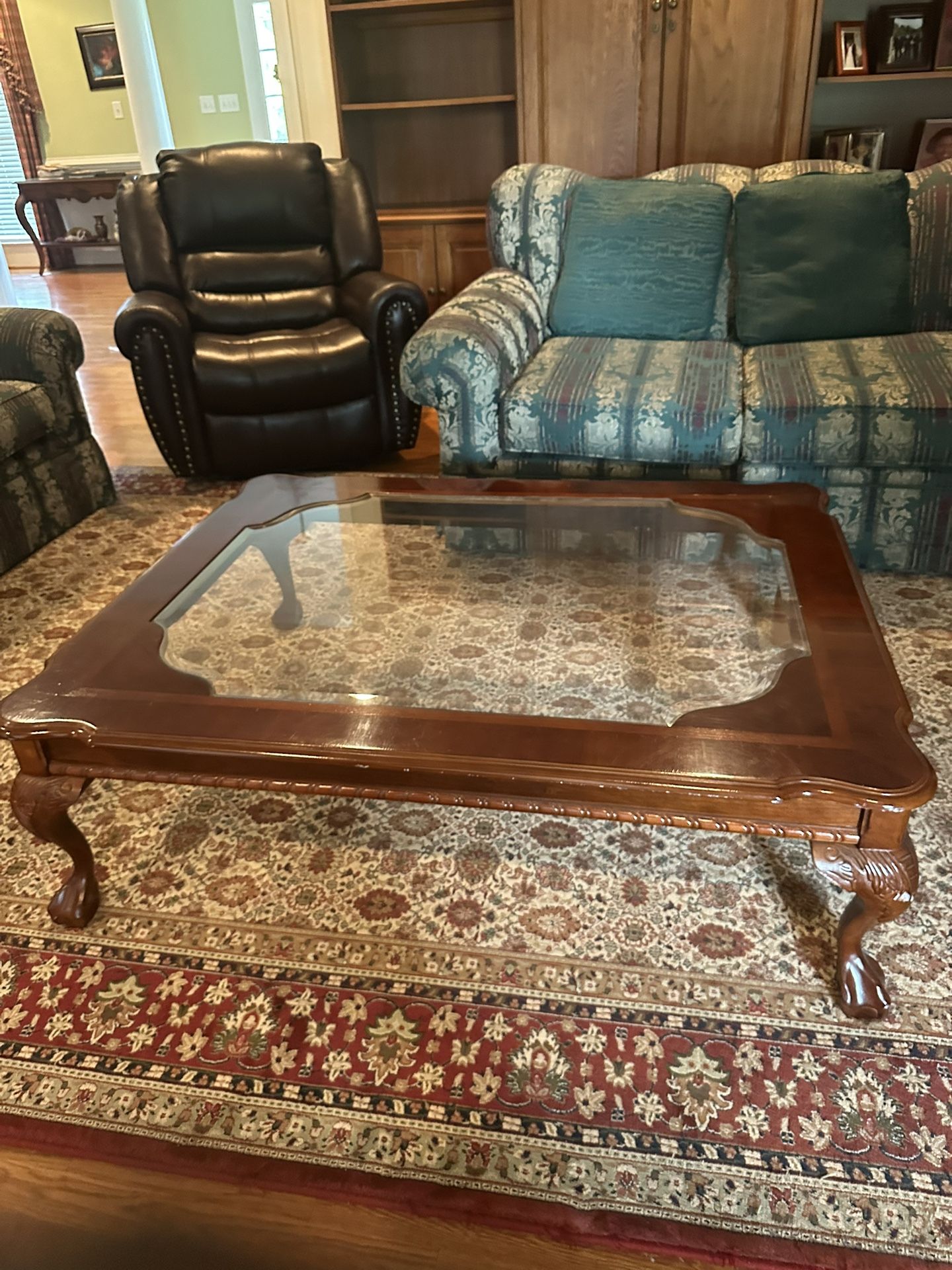 Large Coffee Table And 2 End Tables