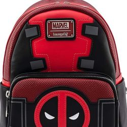 Loungefly Red & Black Marvel Bag 