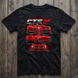 Ctsv Racing cadillac 6.0 ls engine supercharged cts v tshirt