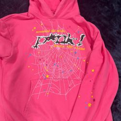 Pink Sp5der Hoodie