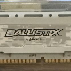Ballistix By Micron 8GB 2400MHz RAM XMP Sport