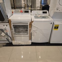 LG gas dryer washer set