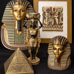 Egyptian Decor Lot