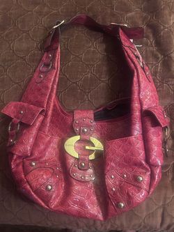 Large Iconic Guess ‘Y2K’ Red Purse/Bag Vintage Brand