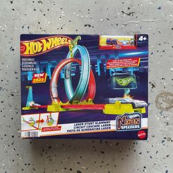 Hot Wheels Laser Stunt Slamway Track 