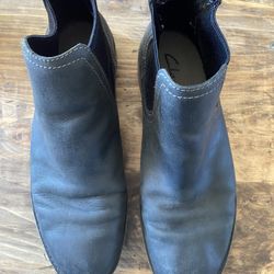 Mens clarks boots Slip On Size 10