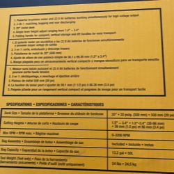 New Dewalt Lawnmower 