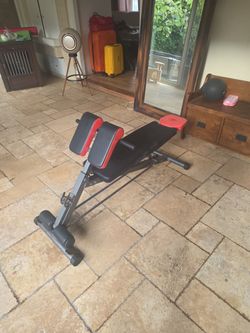 Work out bench