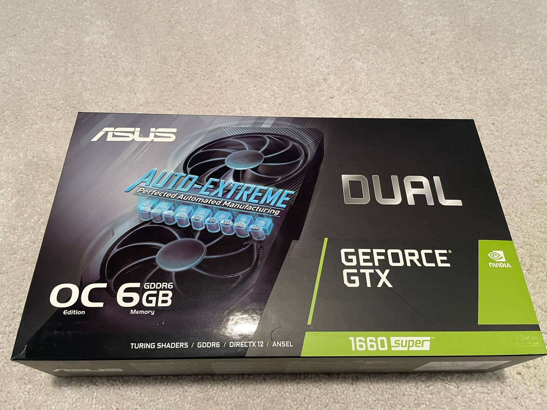 GPU Asus 1660 Super