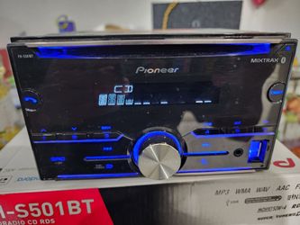 Pioneer car stereo double din bluetooth cd usb aux radio