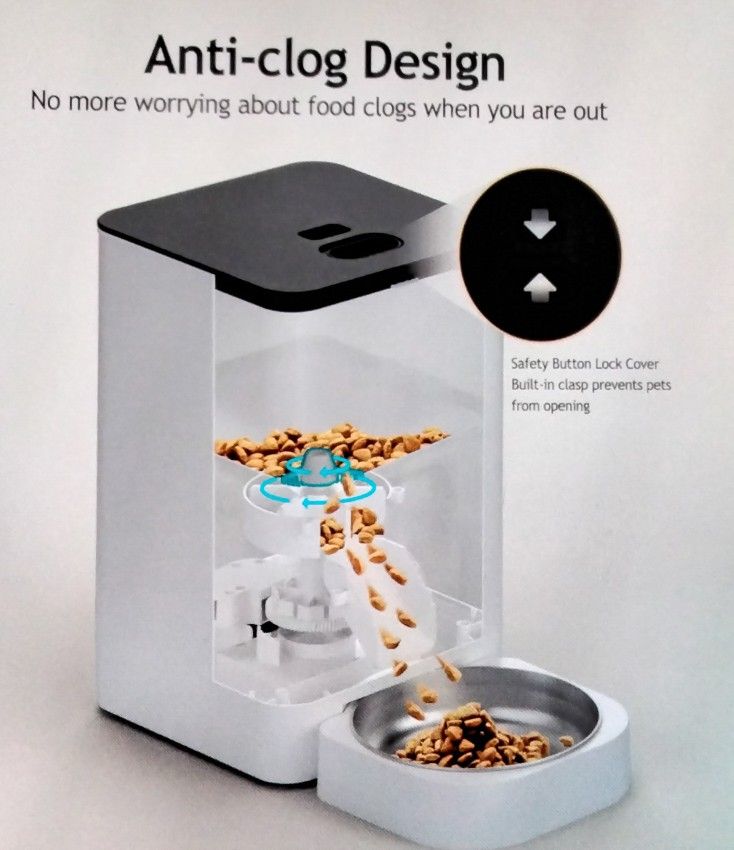 Automatic Pet Dry Food Feeder $30 - New