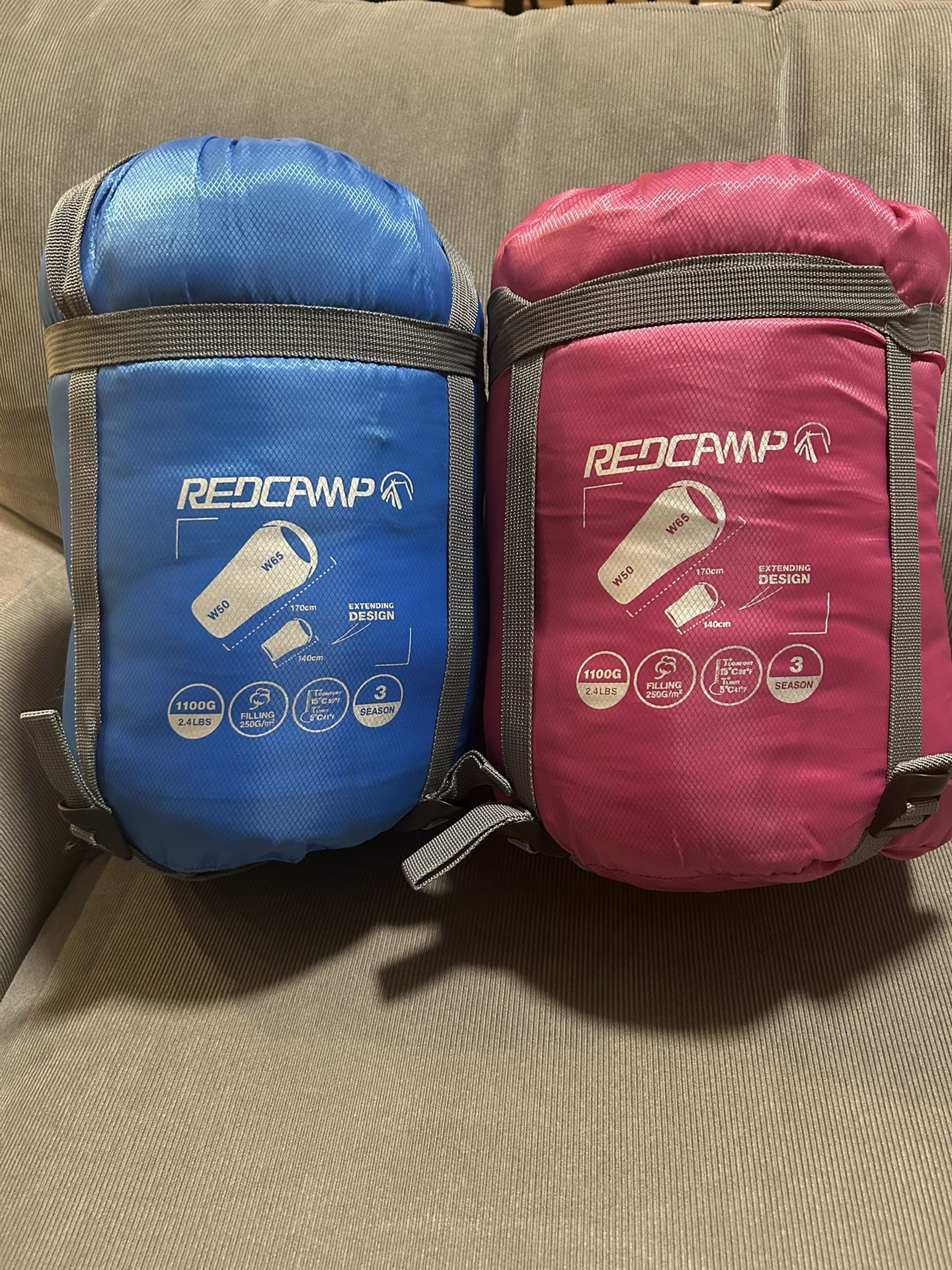 REDCAMP Kids Mummy Sleeping Bag