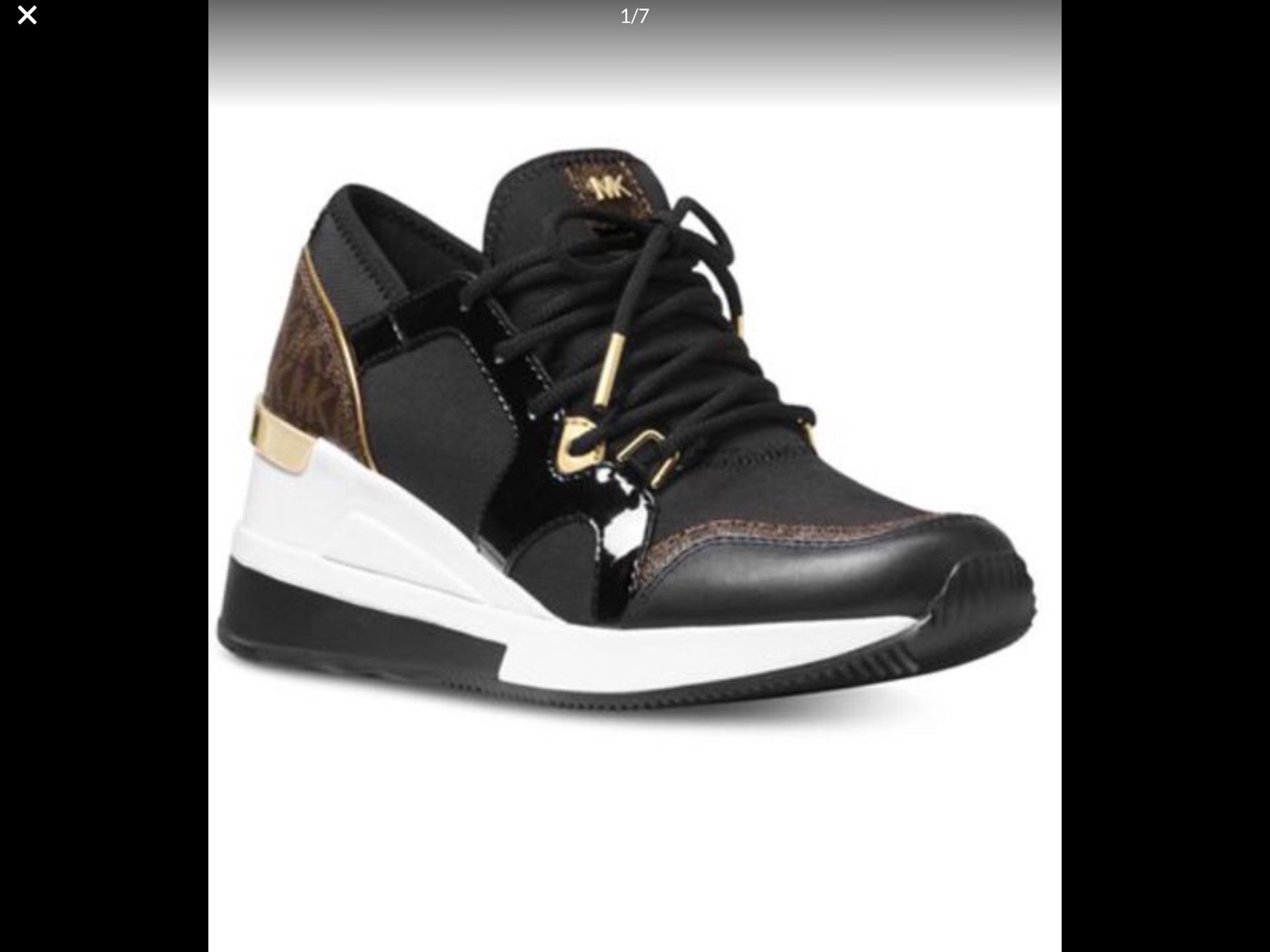 MICHAEL Michael Kors Liv Trainer Sneakers Size 7M Brand New 7