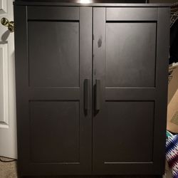 Heavy Black Cabinet