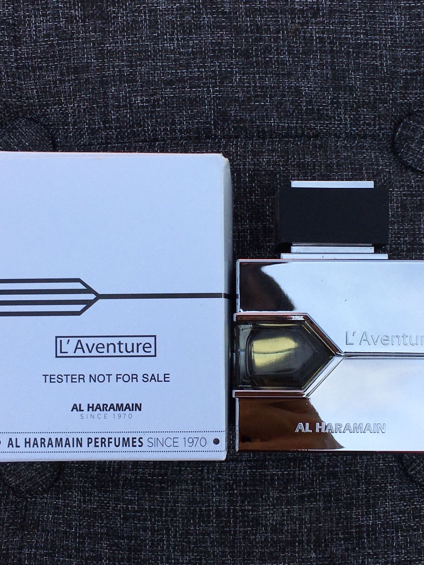 Al Haramain L’Venture 3.4oz Men Tester NEW