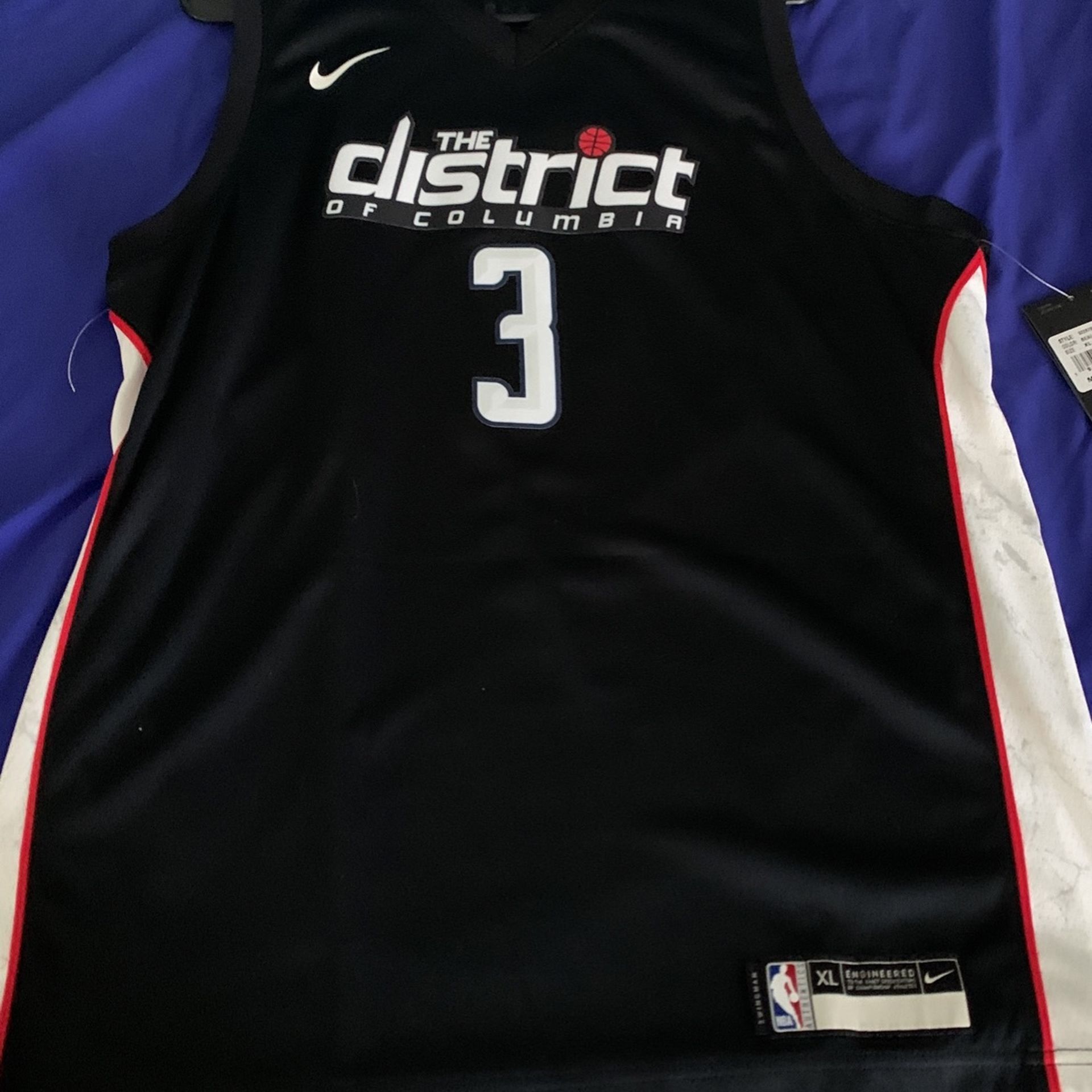 Signed Bradley Beal Shirt Nike NBA Bradley Beal Washington Wizards