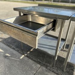 36” Table with Drawer 