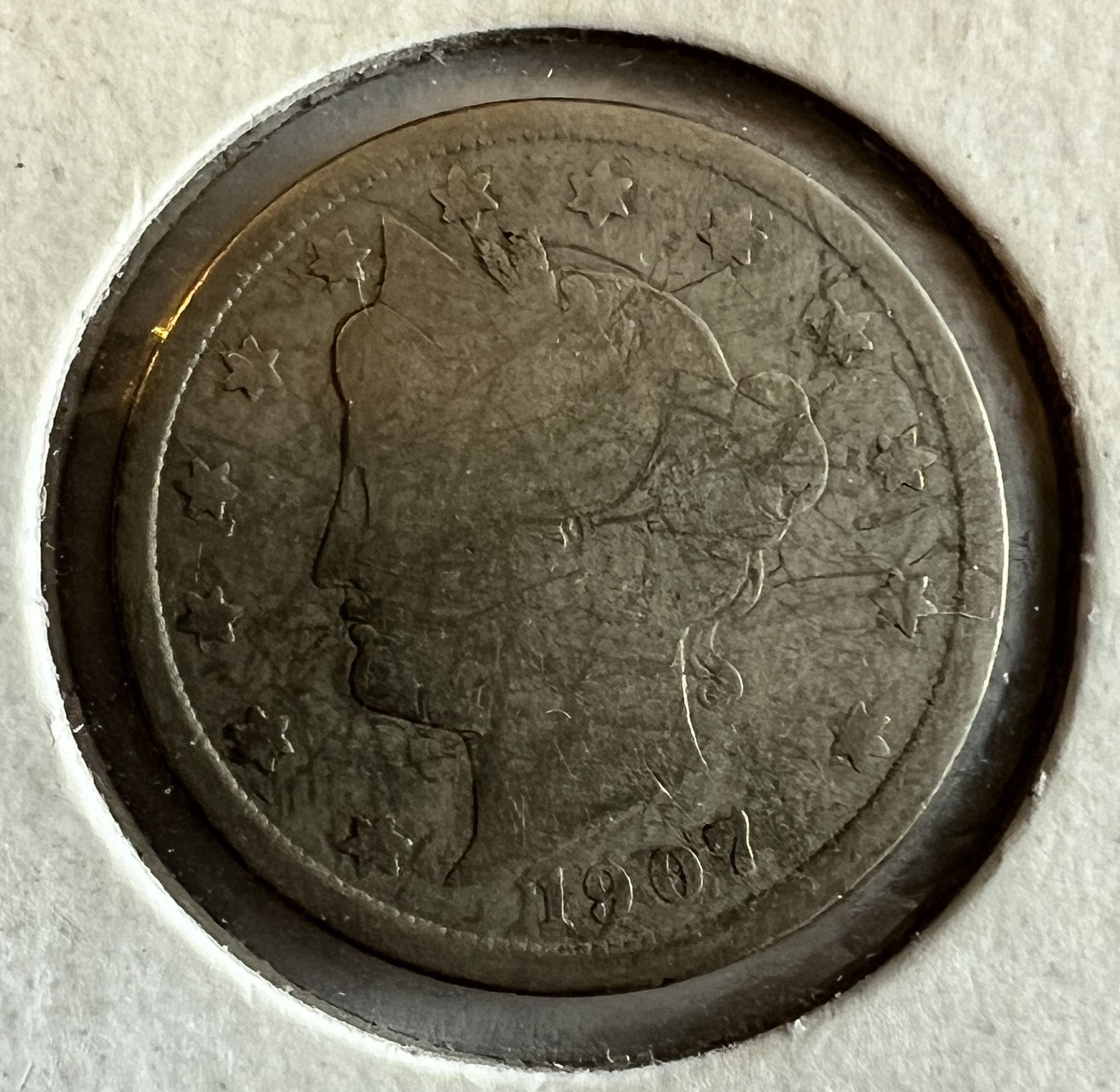 1907 Liberty “V” Nickel