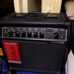 Guitar amp (Line 6 Spider V 20 MkII)