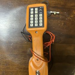 Used Phone Tester All Orange Touch Tone $50