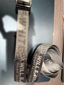 Off-White Industrial Belt Gray