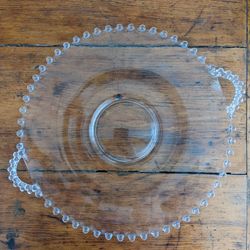 2 Candlewick Platers