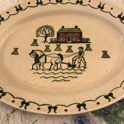 Poppytrail Serving Plate 13 x 10