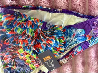 Underwear Brief Men Vibrant Butterfly and Floral Print ( come in XXL Asian equivalent Large USA)