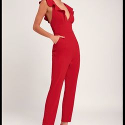 Red Jumpsuit 