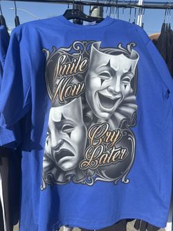 Smile Now, Cry Later, Blue Shirt