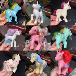 80’s My Little Pony’s just in at Mecha Market section in Mantiques in Fremont Niles California. Priced individually to sell. 37671 niles blvd Fre