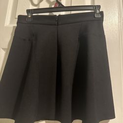 Topshop Black Circle Skirt 