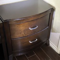 Assorted Brown Wood Bedroom Furniture 