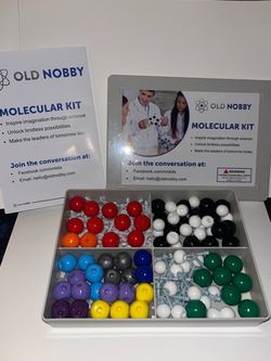 Old Nobby Molecular Kit Educational Science Model