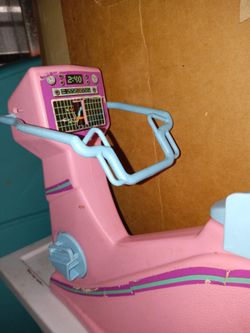Vintage Barbie Stationary Bike