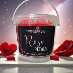 Flickering Flame Candle Co, Rose Petals Wax Melts