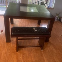 Dining Table and Bench