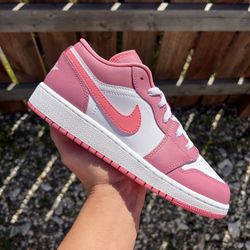 Jordan 1 Low Desert Berry (Size 5Y, 5.5Y, 6Y)