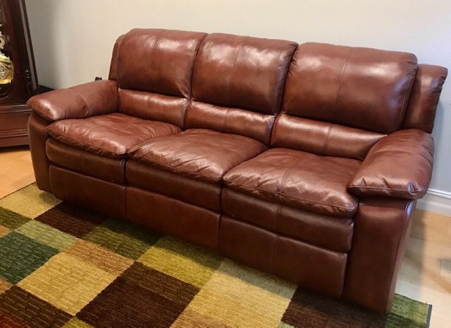 Reclining couch and chair