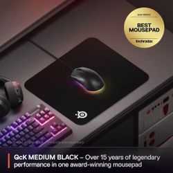 Black Mousepad 320mm X 270mm - SteelSeries