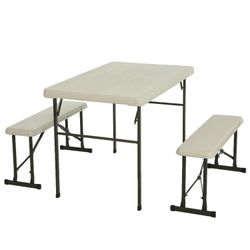 🎉 BRAND NEW Lifetïme Foldïng Picnïc Tâble with Bënches