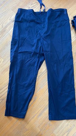 Lot of 2 Northern Gravity Gear TridentCare Scrub Sets Navy Blue Size Large (NWT/EUC)