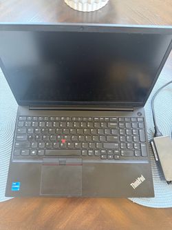 Lenovo Thinkpad E15 with charger!