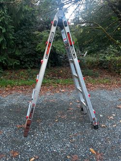 Little giant leveler ladder